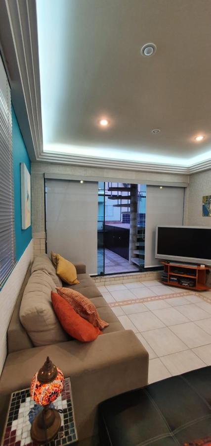 Cobertura Triplex Na Praia Da Enseada Гуаружа Экстерьер фото